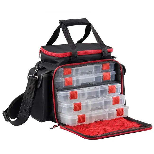 Calitate înaltă Geanta Abu Garcia Large Lure Bag (7 cutii incluse), 38x23x30cm