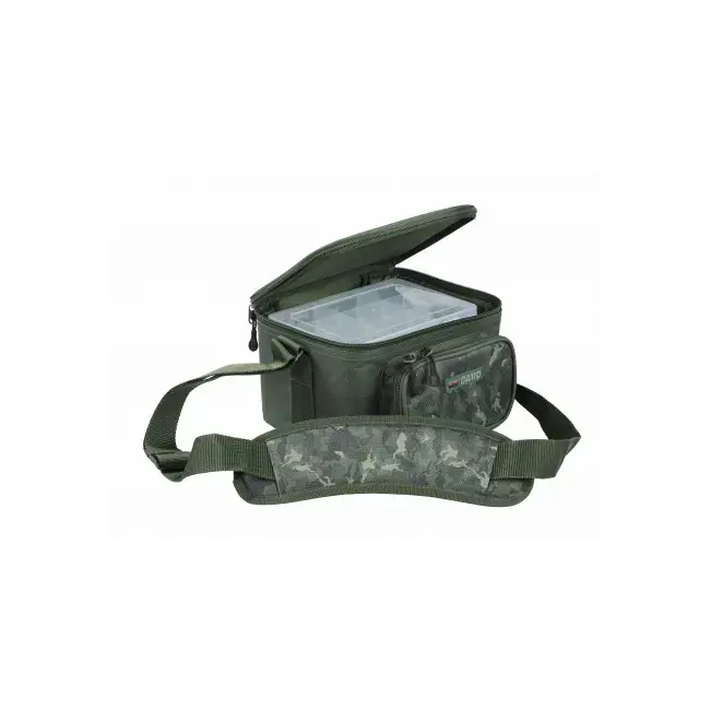 Livrare rapidă Geanta Mitchell MX Camo Tackle Bag M + 3 Cutii, Green Camo, 21x22x14cm