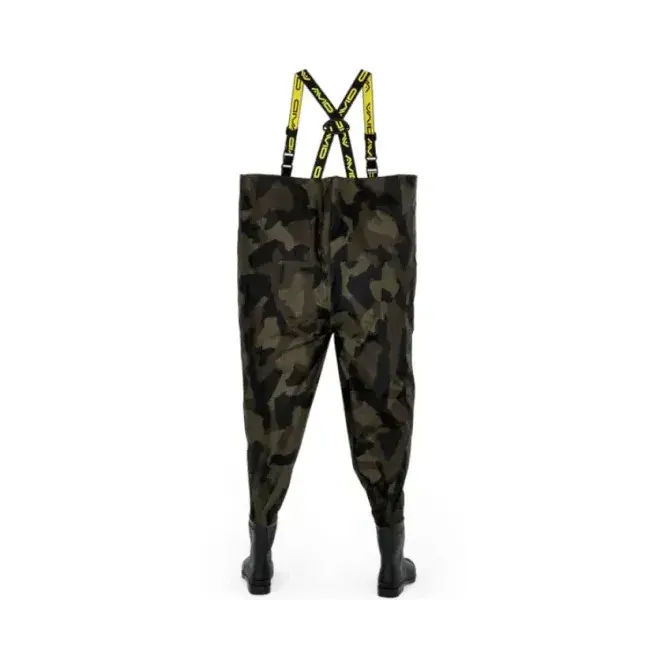 Disponibil imediat Cizme de Piept AVID CARP Distortion Dark-Camo XL Chest Waders