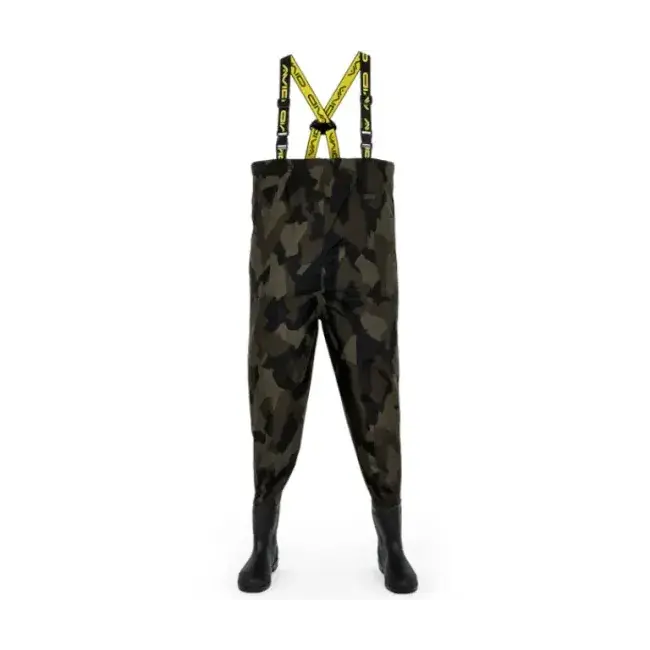 Disponibil imediat Cizme de Piept AVID CARP Distortion Dark-Camo Chest Waders