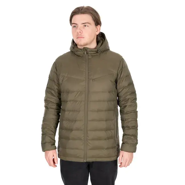 Jacheta Fox Explorer Downfill Packaway Khaki – 90% Puf, Impermeabila, Marimi S-3XL Ofertă