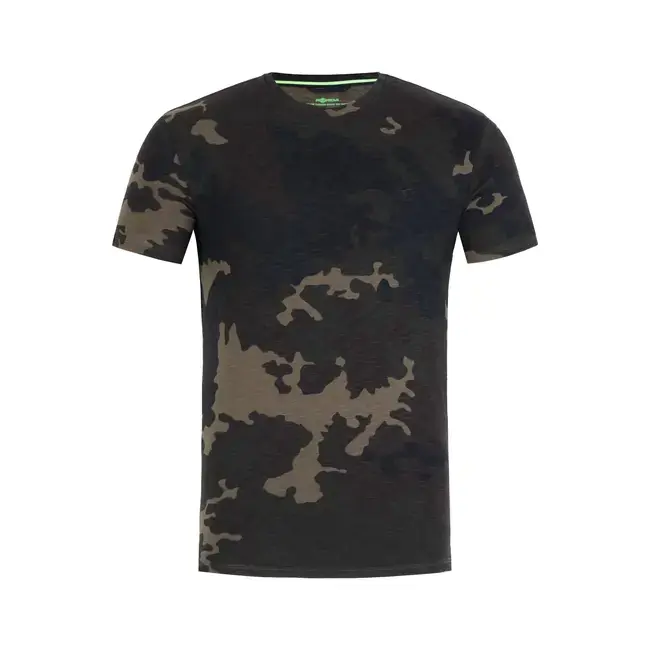 Doar azi Tricou Korda Kore Dark Kamo – Bumbac 100%, Respirabil, Camuflaj Pescuit