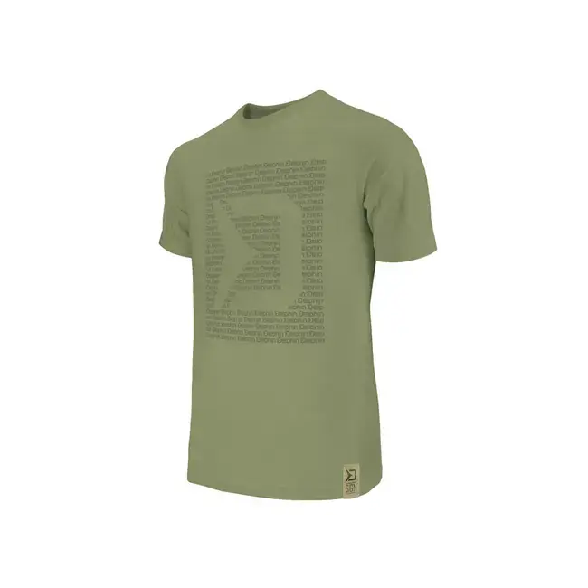 Tricou Pescuit Delphin LOGOS – 100% Bumbac, Verde-Oliv, Mărimi până la XXXXL Retur gratuit