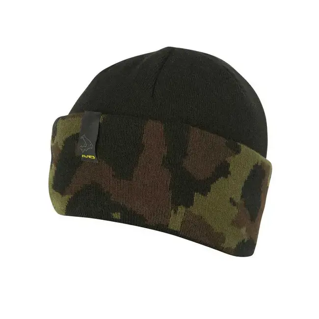 Ofertă specială Caciula Avid Carp Black Camo Beanie