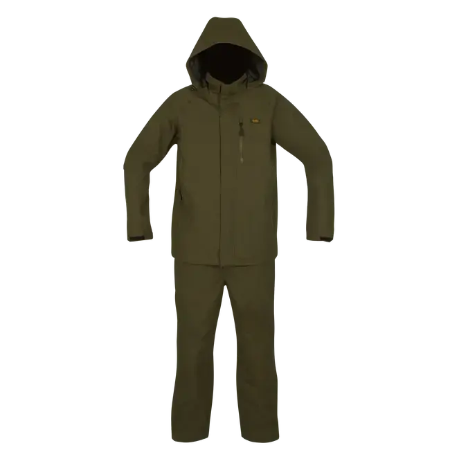 Costum de Ploaie si Vant Avid Revolve Impermeabil, Verde-Armat Discount