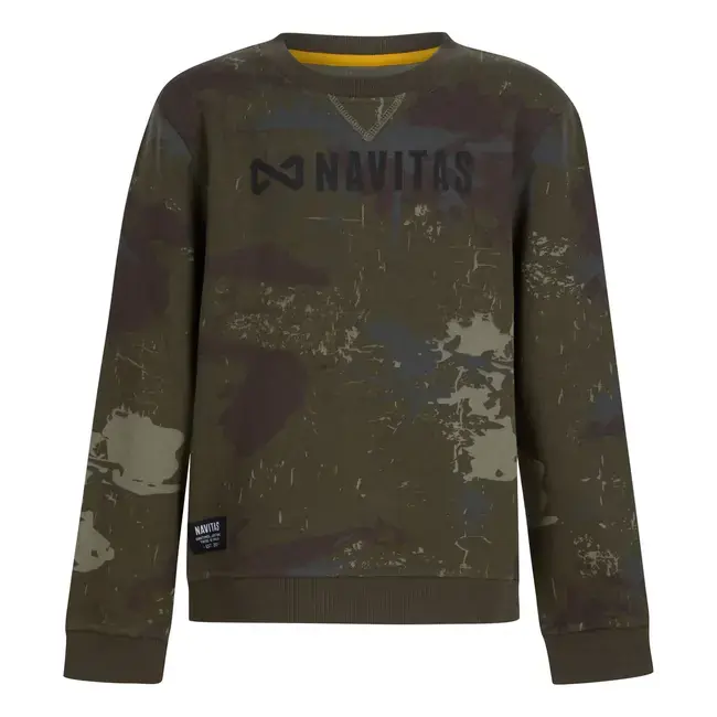 Bluza pentru Copii Navitas Identity Camo Kids Sweatshirt Ofertă