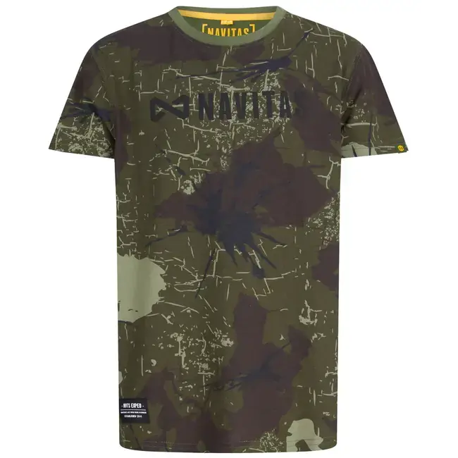 Tricou pentru Copii Navitas Identity Camo Kids T-Shirt Popular