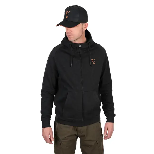 Hanorac FOX Collection LW Hoody Black & Orange Mai ieftin