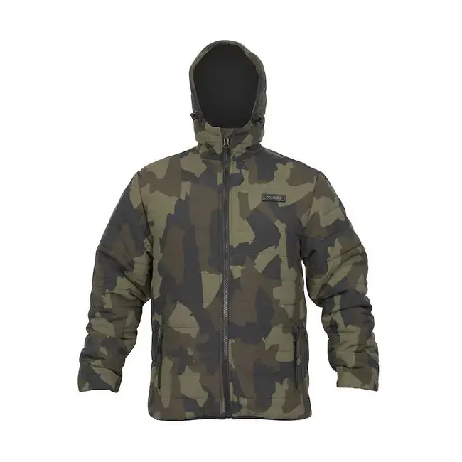 Jacheta Avid Carp Ripstop Camo Thermal – Impermeabilă, 20.000mm, Termică Preț redus