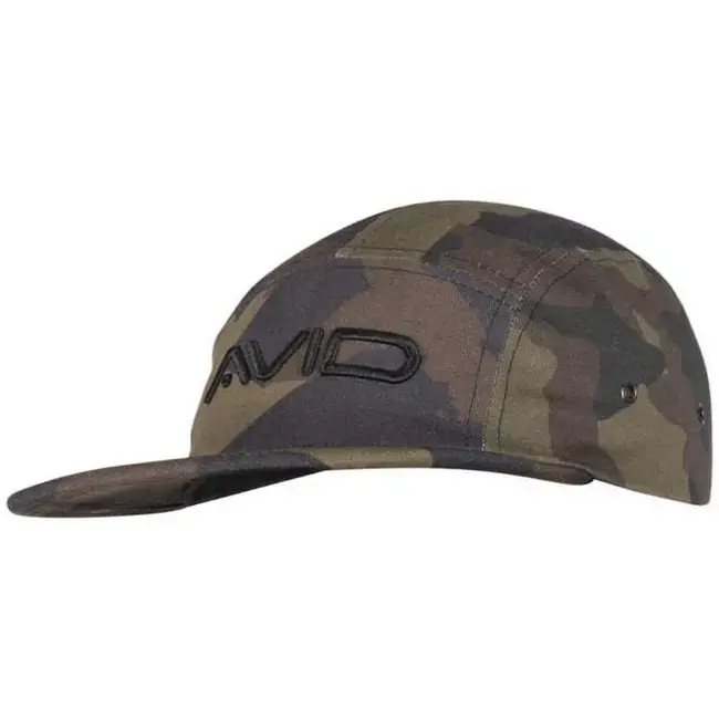 Sapca Avid Carp Camo 5 Panel Cap Chilipir