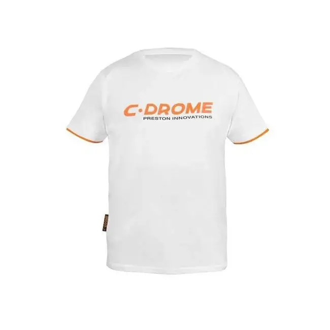 Ofertă limitată Tricou PRESTON C-Drome White T-Shirt