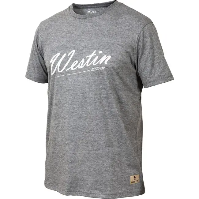 Tricou WESTIN Old School T-Shirt Grey Melange Nu rata