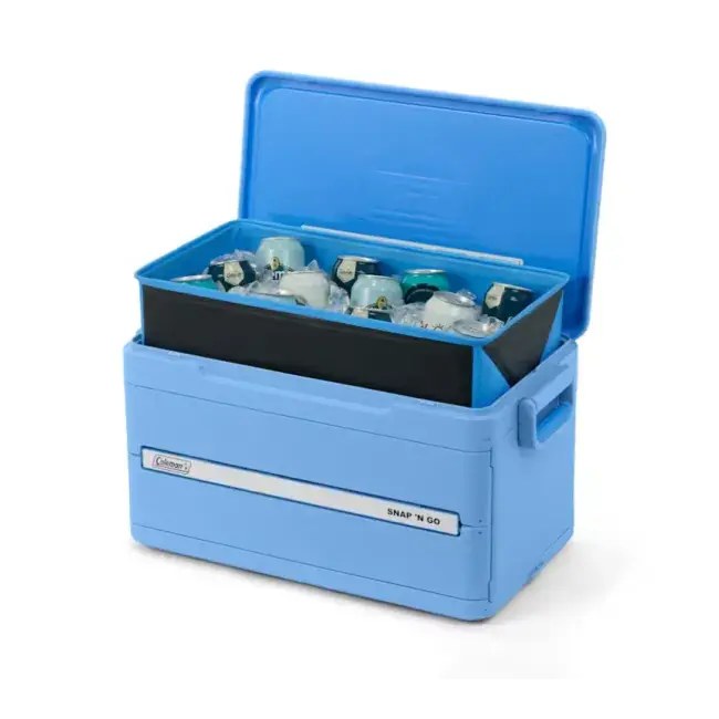 Retur gratuit Lada Frigorifica Coleman Snap ‘N Go 35QT Collapsible Cooler Box, Daydream, 33L