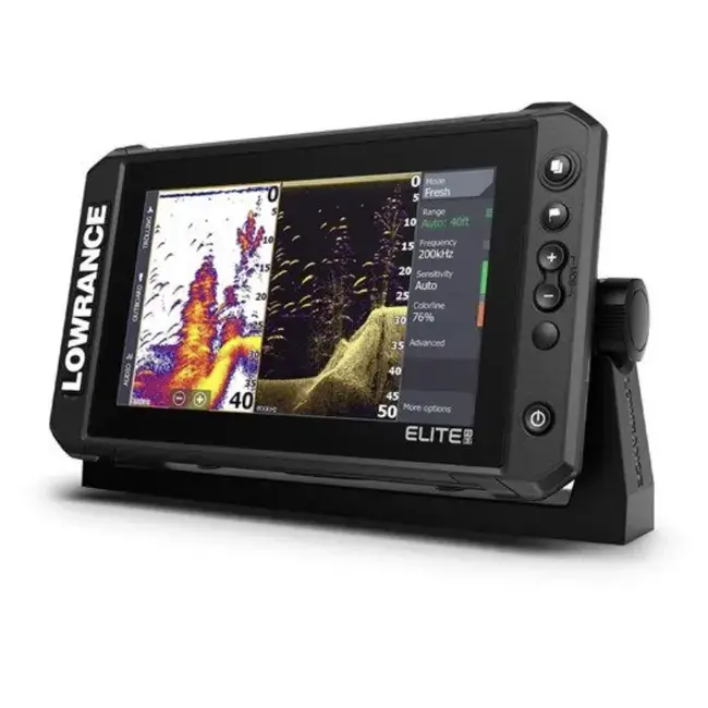 Calitate înaltă Sonar pescuit Lowrance Elite FS 9 (ROW), sonda Active Imaging 3-in-1
