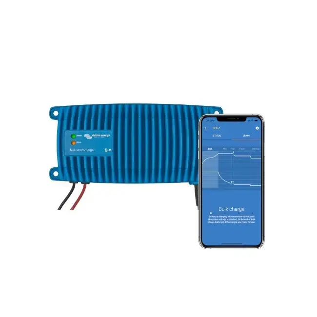 Incarcator Smart Baterie, 12V/13A, Plumb, Gel, Agm, Lithium, Victron Energy Blue Smart Ip67 Charger Transport gratuit