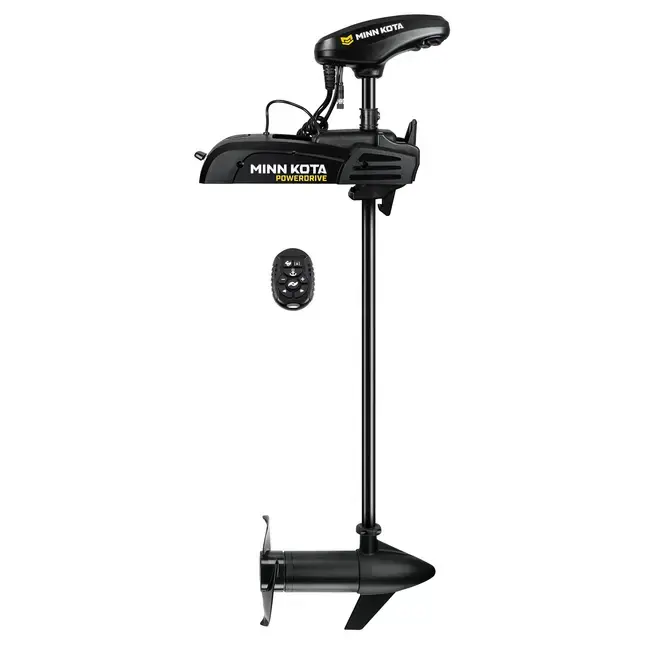 Motor Electric Barca Minn Kota Powerdrive 55lb ,12v, 137cm,Micro Telecomanda,Gps,Model 2024 Plată securizată