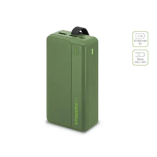 Acumulator Extern Powerbank Delphin PoweriX,27.000 mAh Retur ușor