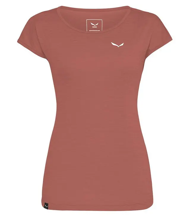 Tricou SALEWA PUEZ MELANGE DRY W S/S TEE Lady Ofertă exclusivă