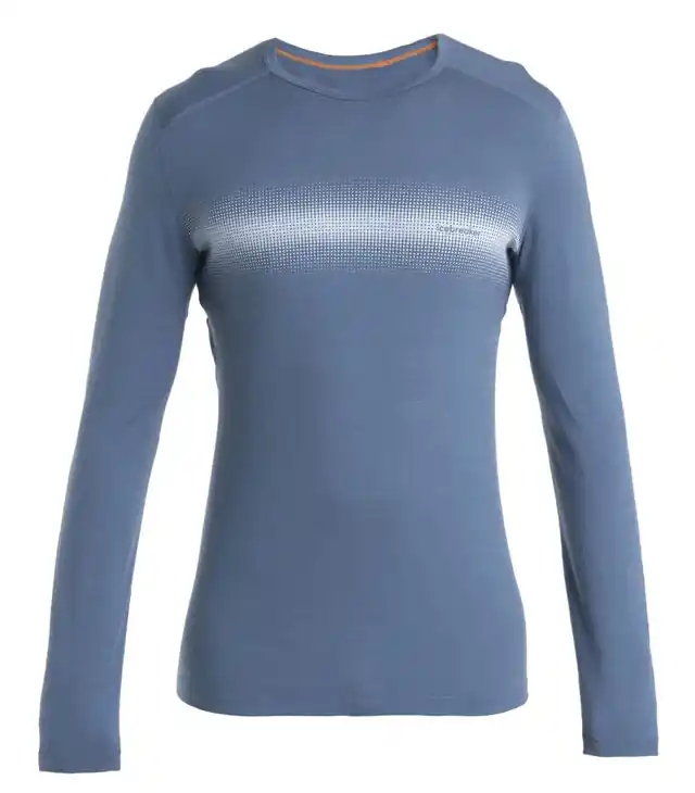 Promoție Tricou bărbați ICEBREAKER M MERINO 200 OASIS LS CREWE HORIZON LGHT