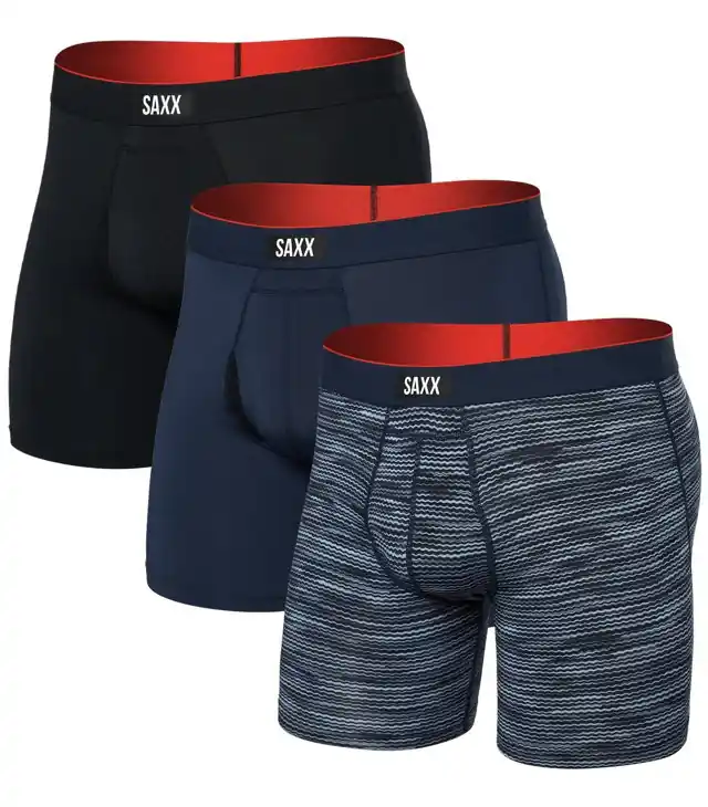 Boxeri SAXX MULTI-SPORT MESH BOXER BRIEF FLY 3PK Man Cel mai vândut