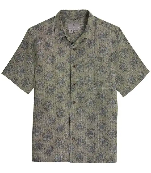 Cămașă bărbați Royal Robbins M CAMINO PUCKER S/S Doar azi