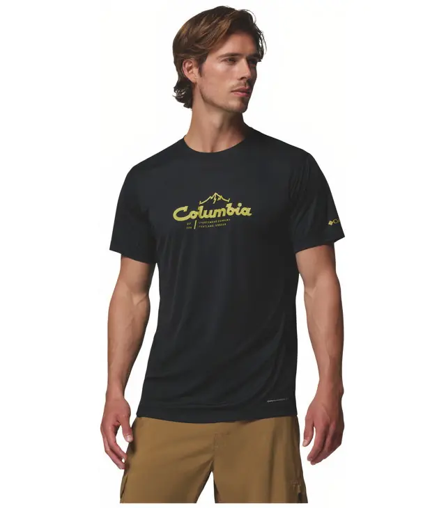 Tricou bărbați COLUMBIA ZERO RULES LIGHT SS GRAPHIC CREW Lichidare de stoc
