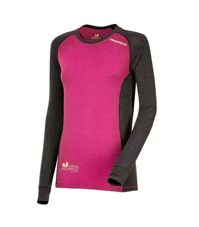 Tricou funcțional de damă cu mânecă lungă Progress CC NDRZ Cumpărături sigure