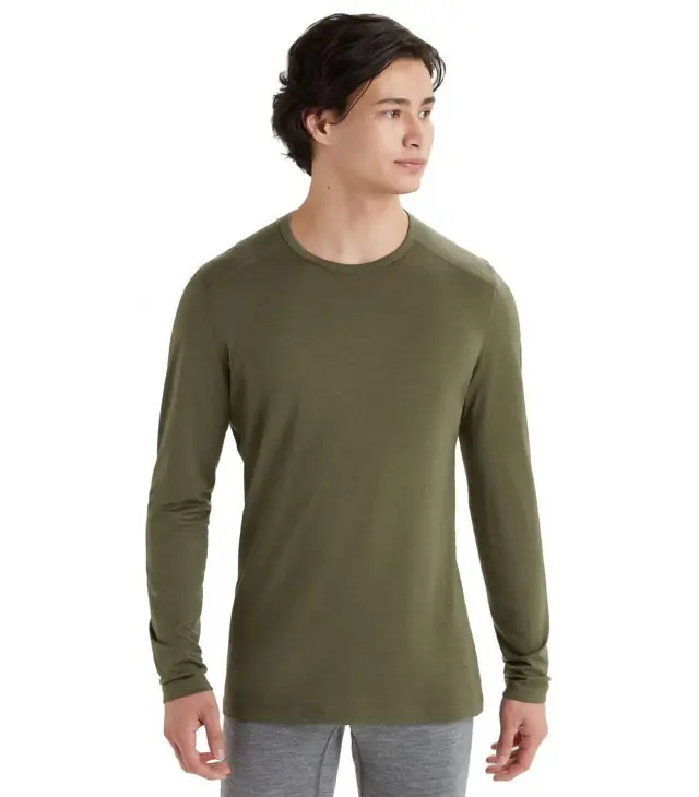 Tricou ICEBREAKER M 200 OASIS LS CREWE Man Reducere specială