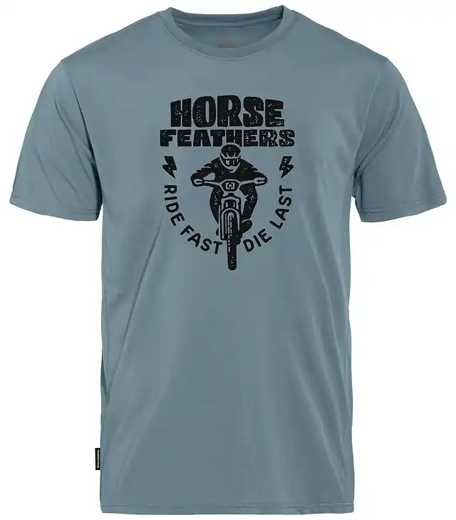 Tricou bărbați HORSEFEATHERS FULL SEND TECH T-SHIRT Ofertă limitată