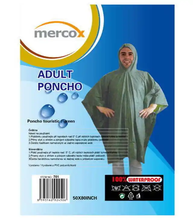 Pelernă de ploaie MERCOX PONCHO TOURING KHAKI Cumpără online