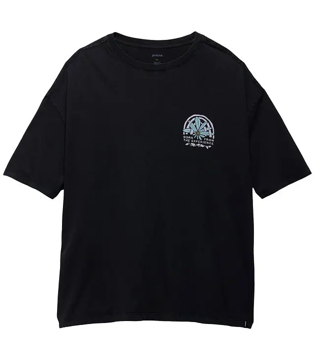 Ultima șansă Tricou PRANA EVERYDAY GRAPHIC OVERSIZED TEE Damă