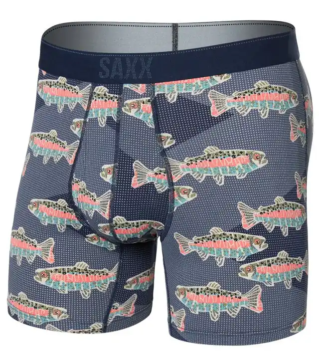 Boxeri SAXX QUEST QUICK DRY MESH BOXER BRIEF FLY Man Calitate înaltă