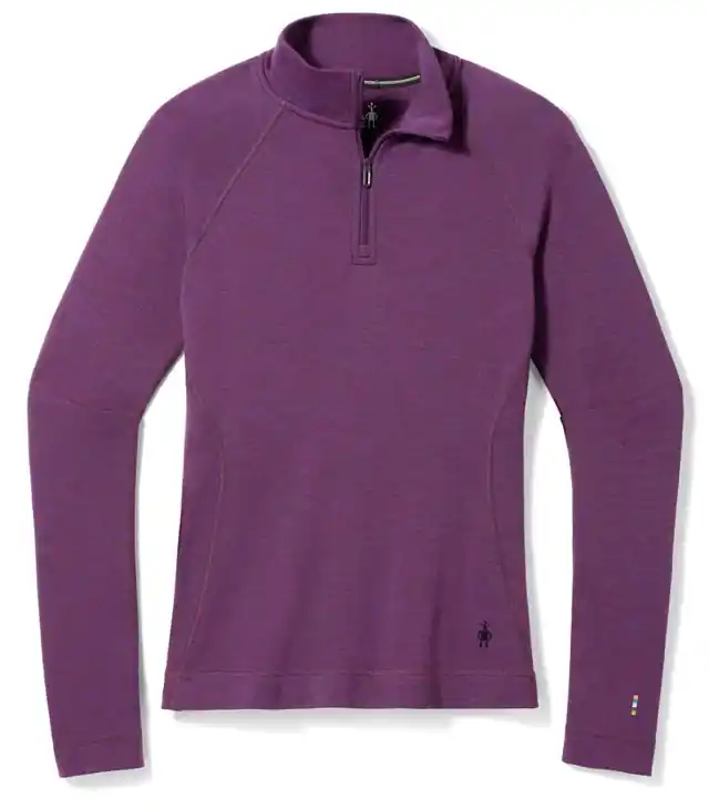 Ofertă exclusivă Lenjerie intimă SMARTWOOL W CLASSIC THERMAL MERINO BL 1/4 ZIP B Damă
