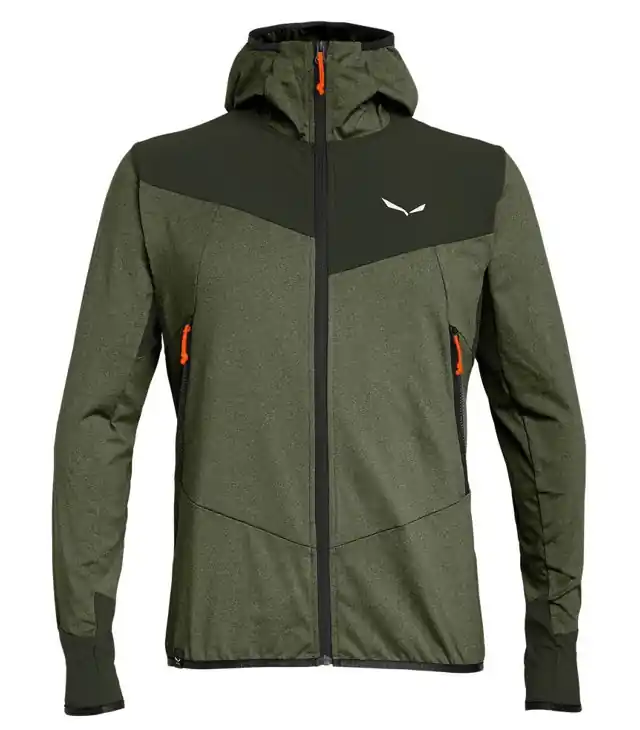 Hanorac SALEWA AGNER HYBRID PL/DST M FZ HDY Man Cel mai bun preț