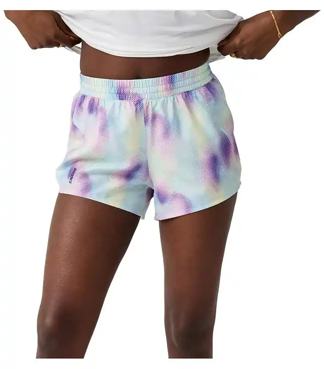 Pantaloni scurți damă BROOKS DASH SHORT PRINTED W Lady Calitate înaltă