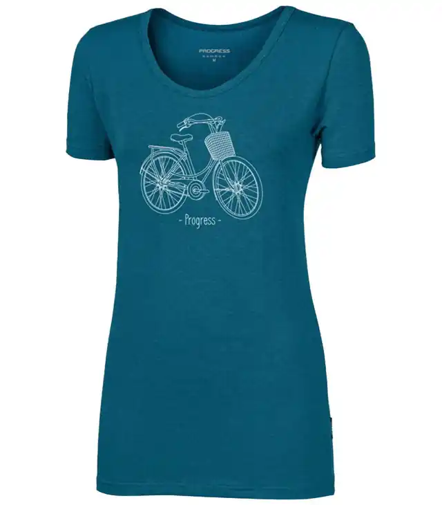 Tricou damă din bambus Progress SASA CITYBIKE Cel mai vândut