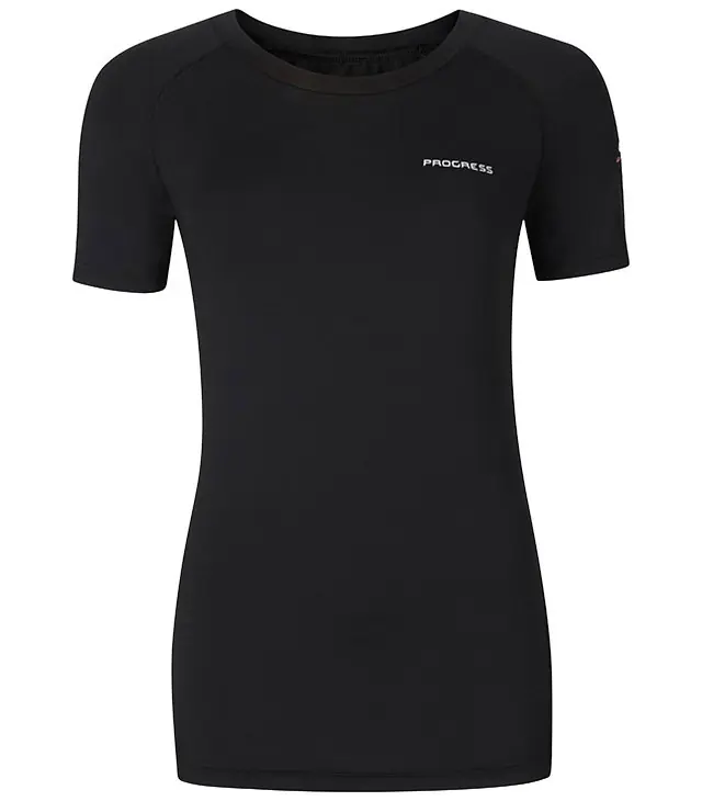 Livrare expres Tricou funcțional de damă cu mânecă scurtă Progress DC , negru