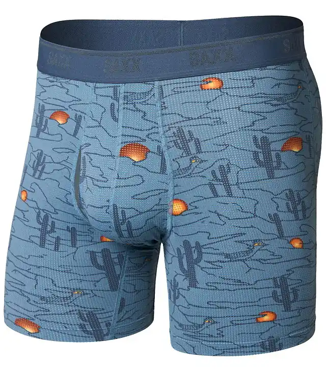 Ultima șansă Boxeri SAXX QUEST QUICK-DRY MESH BOXER BRIEF FLY