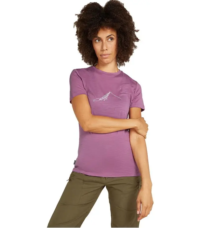 Cel mai bun preț Tricou ICEBREAKER W MER 150 TECH LITE SS T SOUTH CONST Lady