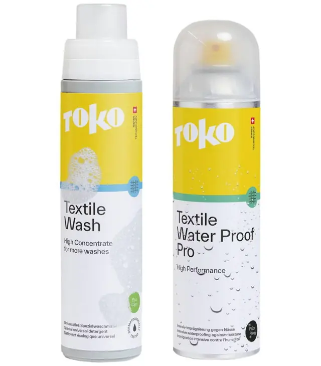 Plată securizată Impregnare TOKO DUO-PACK TEXTILE PROOF&ECO TEXTILE WASH