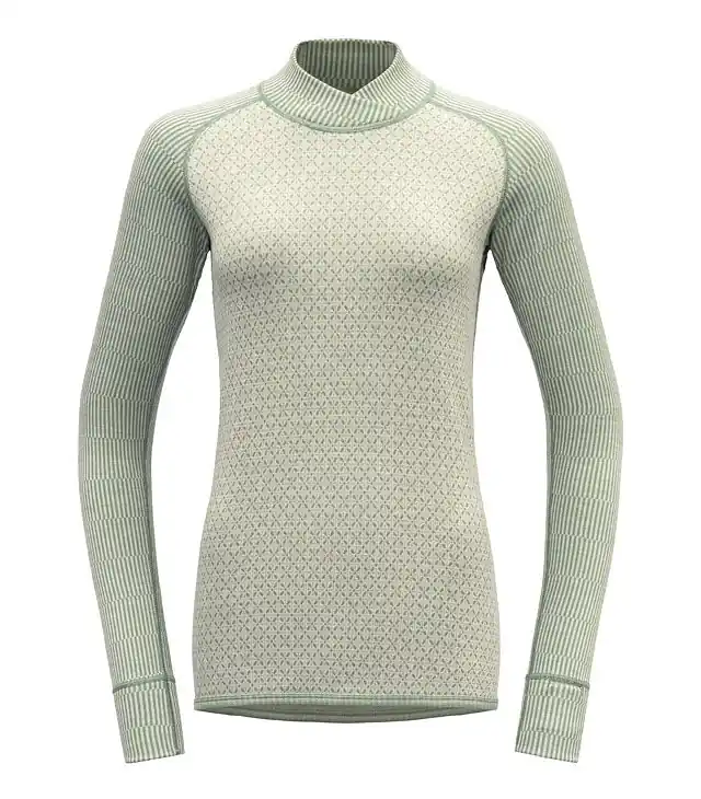 Tricou DEVOLD KVITEGGA MERINO 230 CROSS NECK W Lady Preferatul clienților
