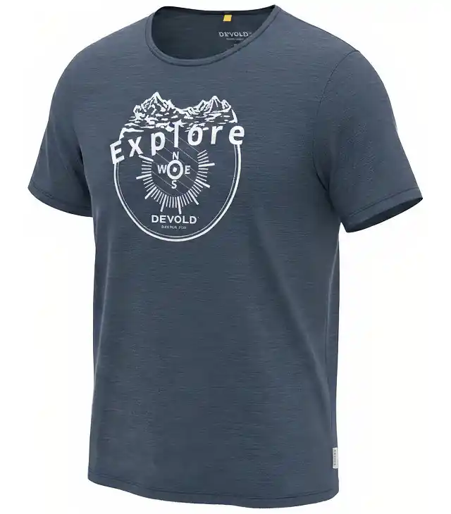 Tricou pentru bărbați DEVOLD ACTIVE EXPLORE TEE Ofertă specială