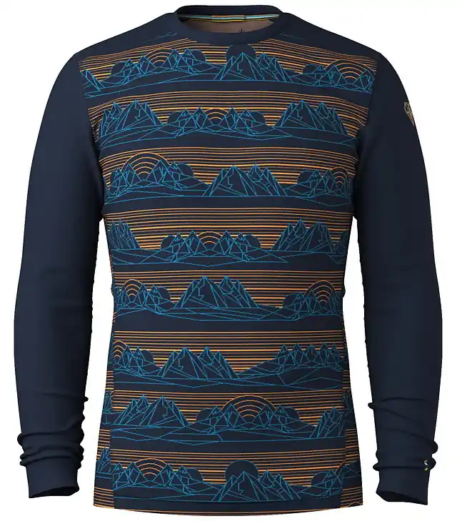 Tricou bărbați SMARTWOOL M CLASSIC THERMAL MERINO BL CREW BOXED Reducere de preț