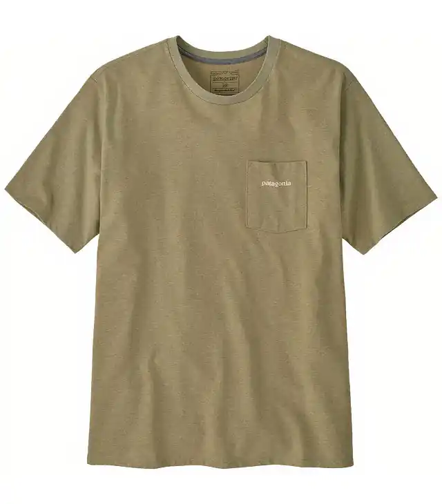 Tricou pentru bărbați PATAGONIA M BOARDSHORT LOGO POCKET RESPONSIBIL-TEE Cumpărături sigure