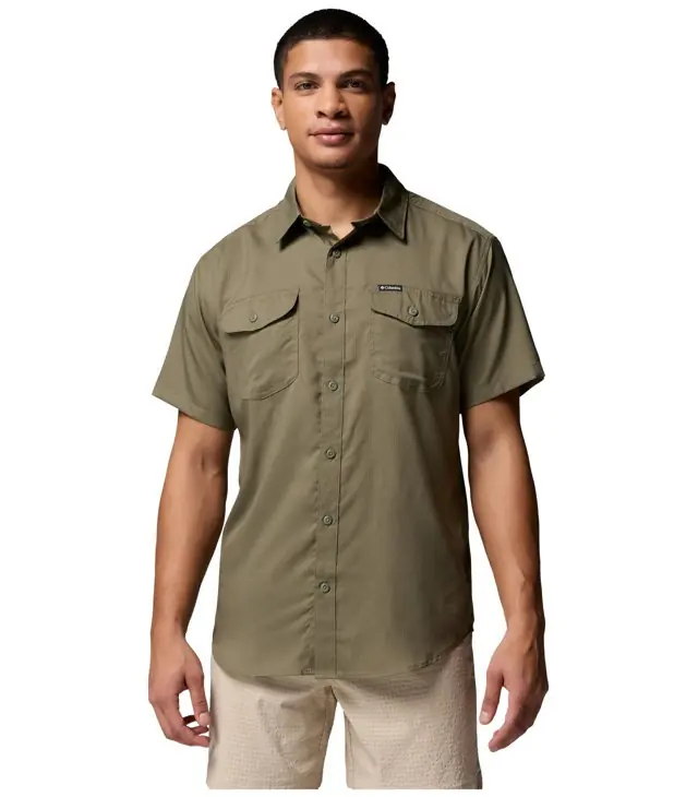 Cămașă de drumeție pentru bărbați COLUMBIA UTILIZER II SOLID SHORT SLEEVE SHIRT Promoție