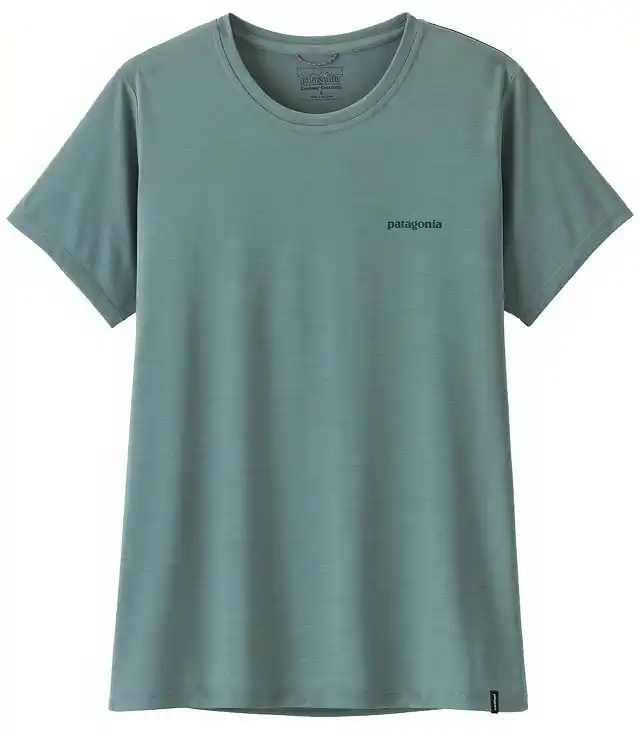 Tricou damă PATAGONIA W CAP COOL DAILY SHIRT-BOARDSHORT LOGO Ieftin