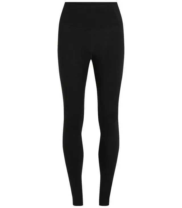 Colanții pentru femei ICEBREAKER W MER 200 OASIS HIGH RISE LEGGINGS Ofertă de sezon