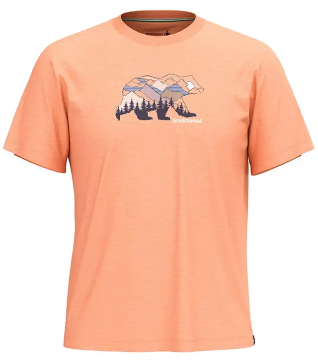 Tricou SMARTWOOL BEAR VIEW SHORT SLEEVE GRAPHIC TEE Uni Ofertă specială