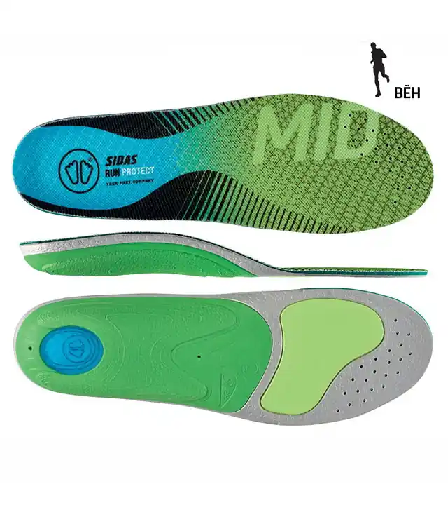 Plată securizată Inserții pentru încălțăminte SIDAS RUN 3FEET PROTECT MID Uni