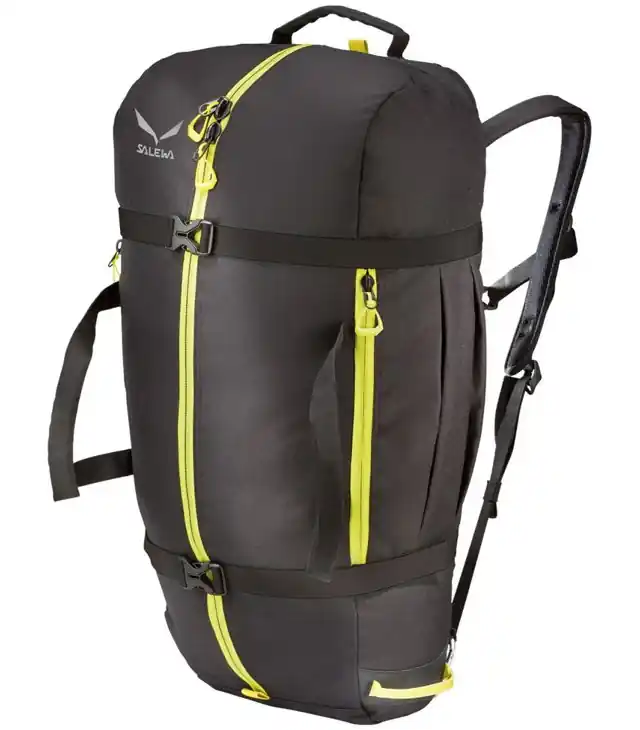 Lichidare de stoc Rucsac SALEWA ROPEBAG XL BLACK/CITROAL